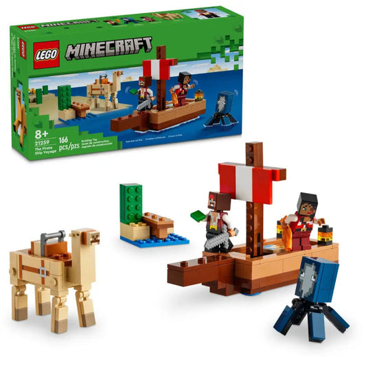 LEGO Minecraft: Viaje en el barco pirata