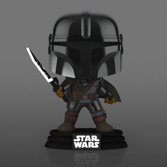 Funko Pop! Star Wars: The Mandalorian - Bobblehead - Edición Limitada (Brilla En La Oscuridad)