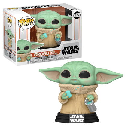 Funko Pop! Star Wars: Grogu Con Galletas 465 - Bobblehead