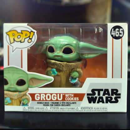 Funko Pop! Star Wars: Grogu Con Galletas 465 - Bobblehead