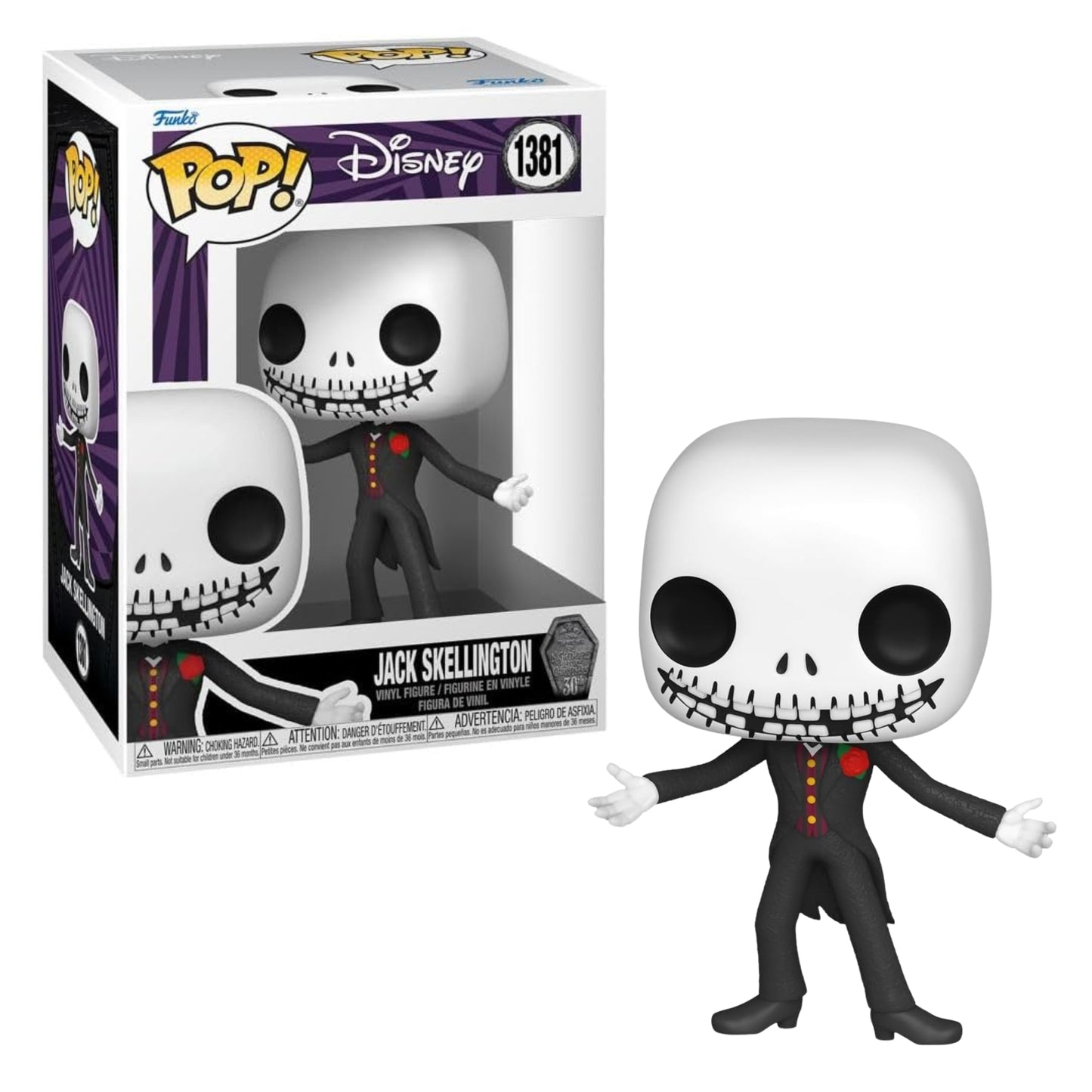 Funko Pop! Disney: Jack Skellington - 30° Aniversario
