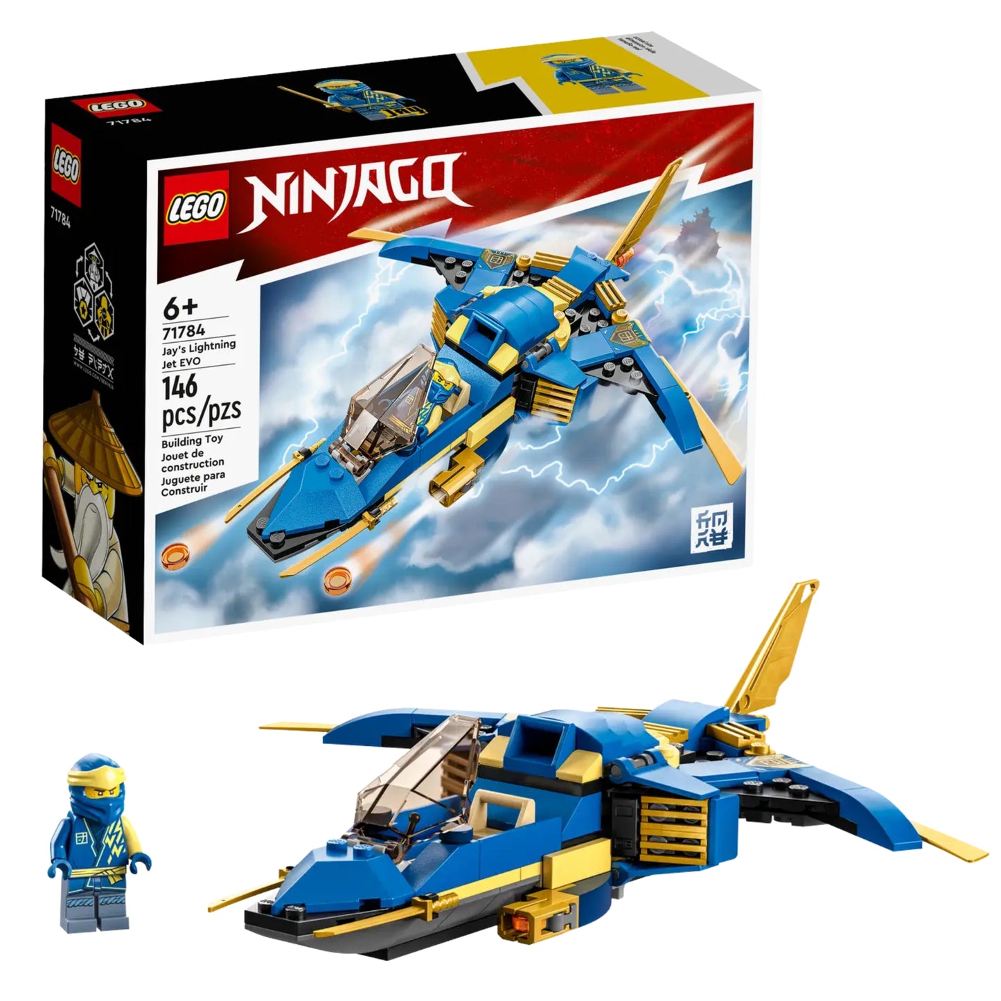 LEGO Ninjago: Jet del Rayo EVO de Jay