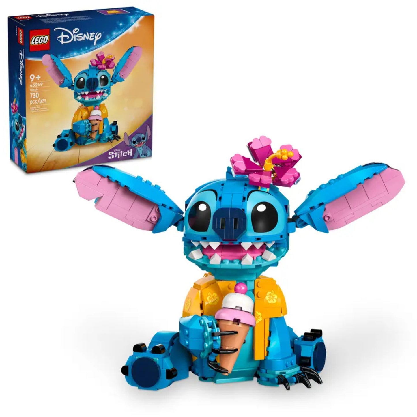 LEGO Disney: Stitch con camisa hawaiana