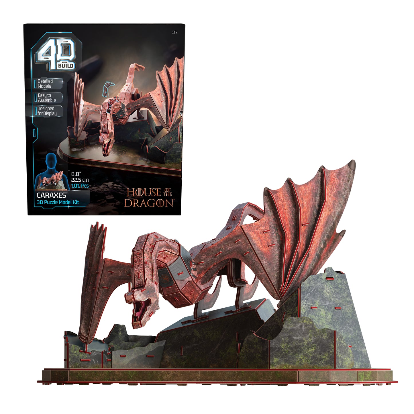 4D Build House of the Dragon: Caraxes